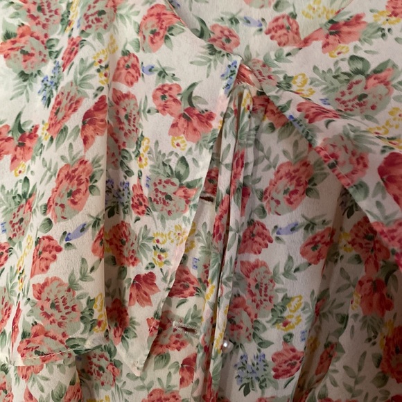 Beautiful Vintage Floral Dress - Picture 5 of 6